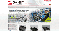 Desktop Screenshot of conbelt.com